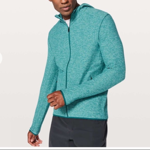 lululemon athletica Other - Lululemon Surge Warm Full Zip - Heathered Laguna